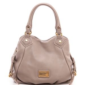 NWT Marc Jacobs Classic Q Fran Cement Bag